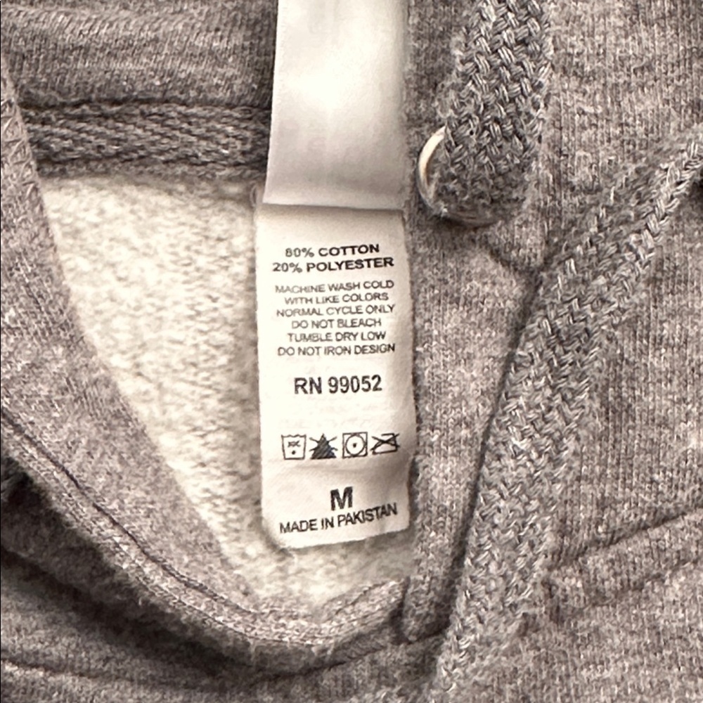 Uscape Apparal Columbia University gray and blue collegiate hoodie sweatshirt M - Picture 8 of 8